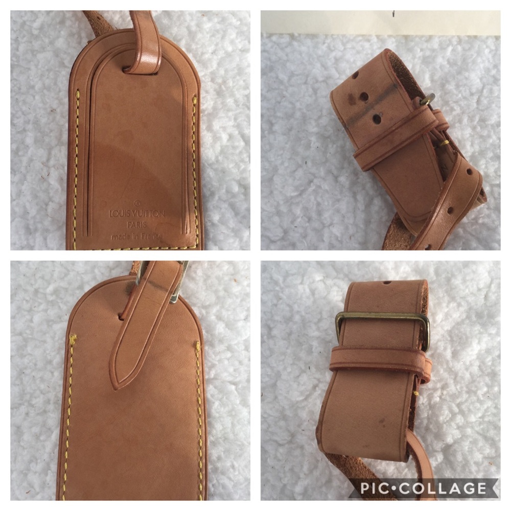 Authentic Louis Vuitton Luggage Tag & Poignet - Picture 5 of 8